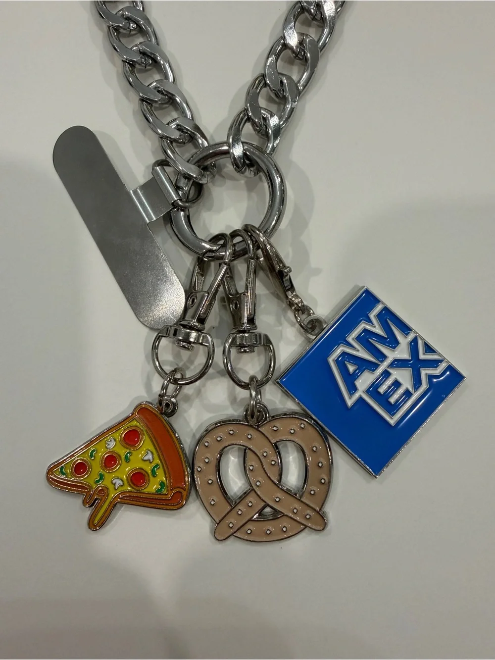 US Open 2026 Exclusive AMEX Phone Metal Chain w/ Foodie Charms